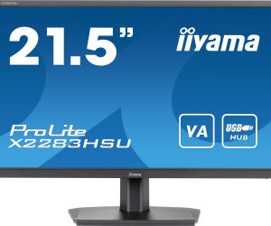 iiyama ProLite X2283HSU-B1 écran plat de PC 54,6 cm (21.5") 1920 x 1080 pixels Full HD LCD Noir
