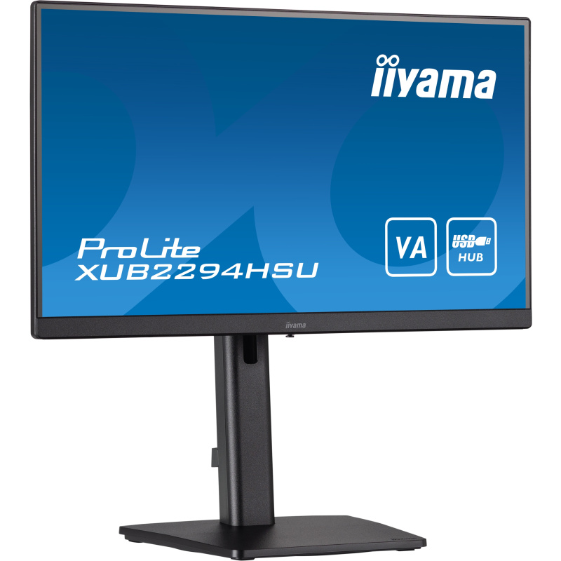 iiyama ProLite XUB2294HSU-B2 écran plat de PC 54,6 cm (21.5") 1920 x 1080 pixels Full HD LCD Noir