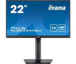 iiyama ProLite XUB2294HSU-B2 écran plat de PC 54,6 cm (21.5") 1920 x 1080 pixels Full HD LCD Noir