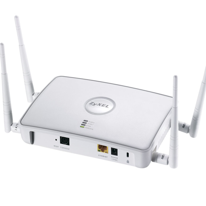Zyxel Dual-Radio Access Point 1000 Mbit/s Connexion Ethernet, supportant l'alimentation via ce port (PoE)