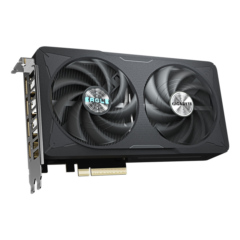 GIGABYTE GeForce RTX 5060 EAGLE OC 8G Carte Graphique - 8GB GDDR7, 128bit, PCI-E 5.0, 2550 MHz Fréquence du cœur, 3 x DisplayPort, 1 x HDMI, GV-N5060EAGLE OC-8GD