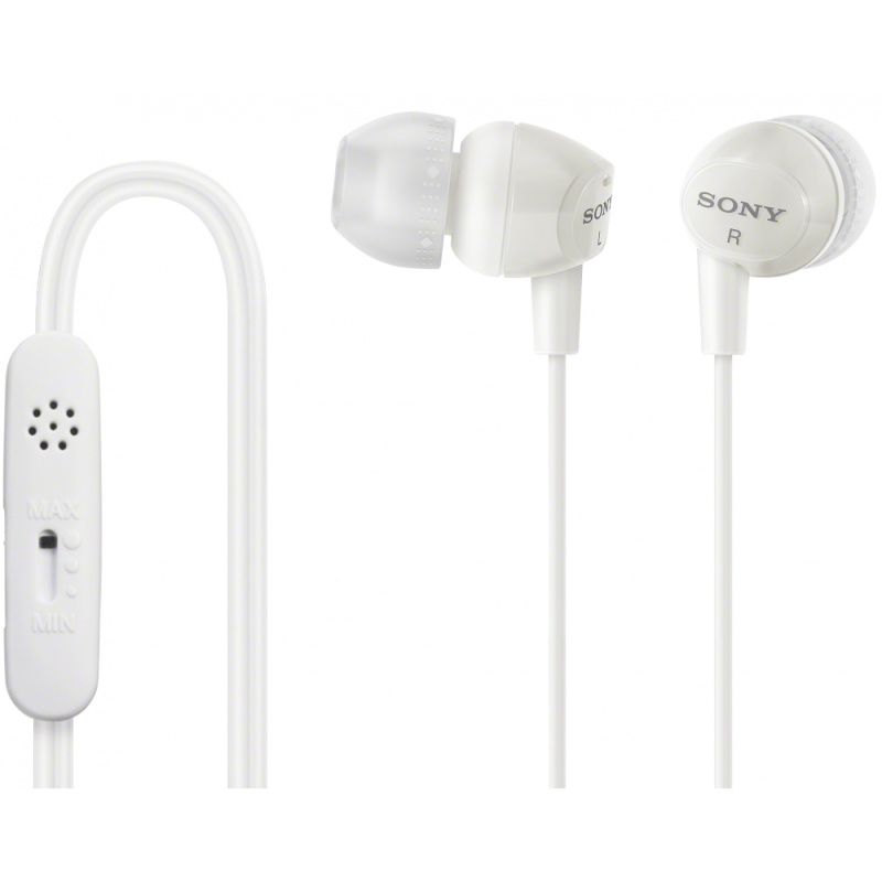 Sony DR-EX14VPW Casque Avec fil Ecouteurs Blanc