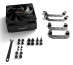 be quiet! Pure Rock LP | Ventirad mono tour, low profile, socket Intel et AMD