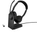 Jabra Evolve2 55 Casque Avec fil &sans fil Arceau Bureau/Centre d'appels Bluetooth Socle de chargement Noir