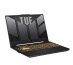 ASUS TUF Gaming F15 TUF507ZV4-LP049W Intel® Core™ i7 i7-12700H Ordinateur portable 39,6 cm (15.6") Full HD 16 Go DDR4-SDRAM 512 Go SSD NVIDIA GeForce RTX 4060 Wi-Fi 6 (802.11ax) Windows 11 Home Noir, Gris