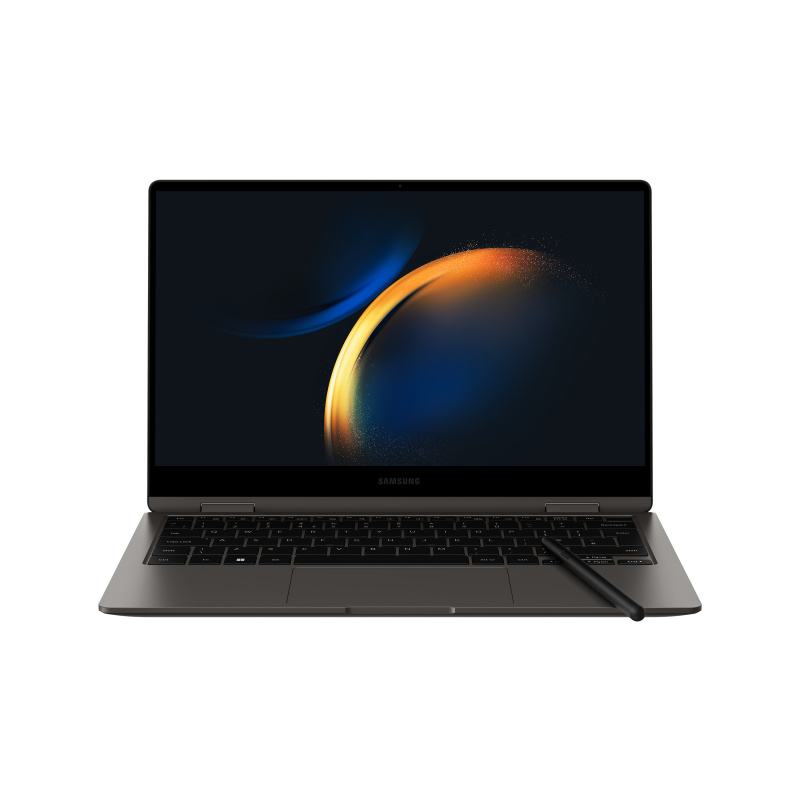 Samsung Galaxy Book3 360 NP734QFG-KA1FR laptop Intel® Core™ i5 i5-1340P Hybride (2-en-1) 33,8 cm (13.3") Écran tactile Full HD 16 Go LPDDR4x-SDRAM 512 Go SSD Wi-Fi 6E (802.11ax) Windows 11 Pro Graphite