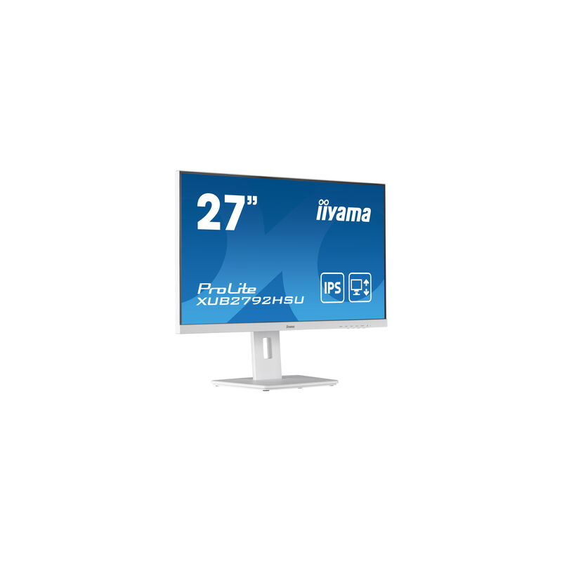 iiyama ProLite XUB2792HSU-W5 LED display 68,6 cm (27") 1920 x 1080 pixels Full HD Blanc