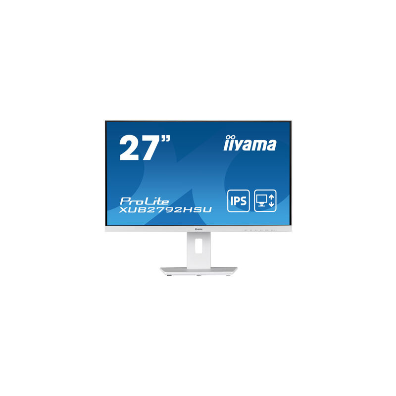 iiyama ProLite XUB2792HSU-W5 LED display 68,6 cm (27") 1920 x 1080 pixels Full HD Blanc