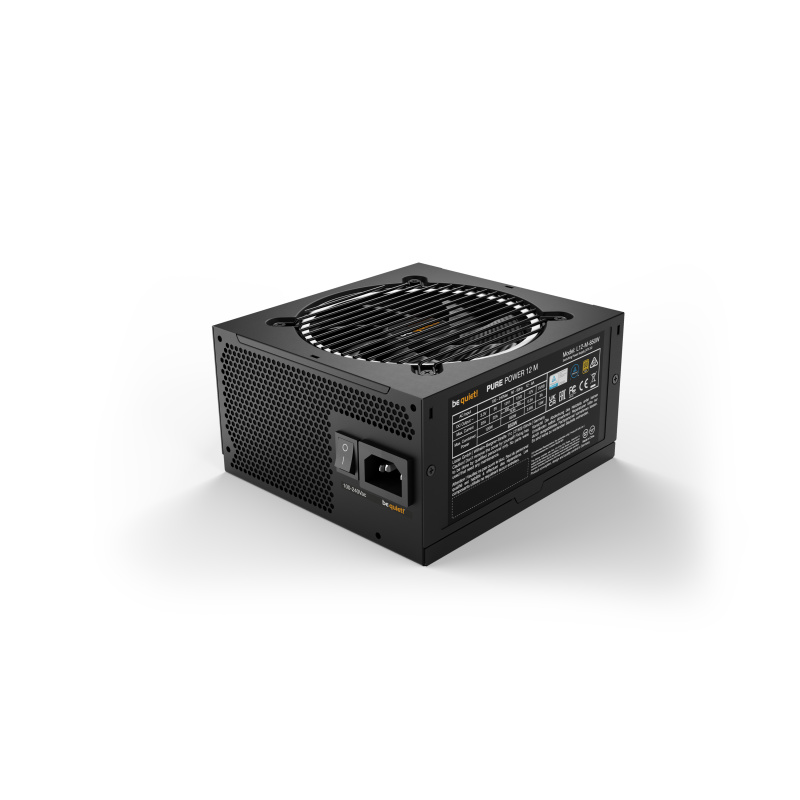 be quiet! Pure Power 12 M 850 W | Alimentation ATX 3.1, 80 Plus Gold