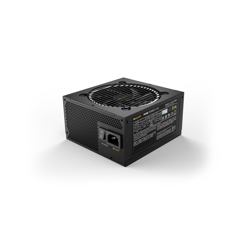 be quiet! Pure Power 12 M 1000 W | Alimentation ATX 3.1, 80 Plus Gold