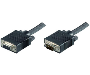 Microconnect MONGH2B câble VGA 2 m VGA (D-Sub) Noir