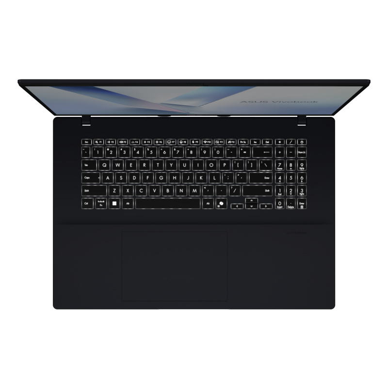 ASUS Vivobook 18 M1807HA-S8076X AMD Ryzen™ 7 260 Ordinateur portable 46,7 cm (18.4") WUXGA 32 Go DDR5-SDRAM 1 To SSD Wi-Fi 6 (802.11ax) Windows 11 Pro Bleu