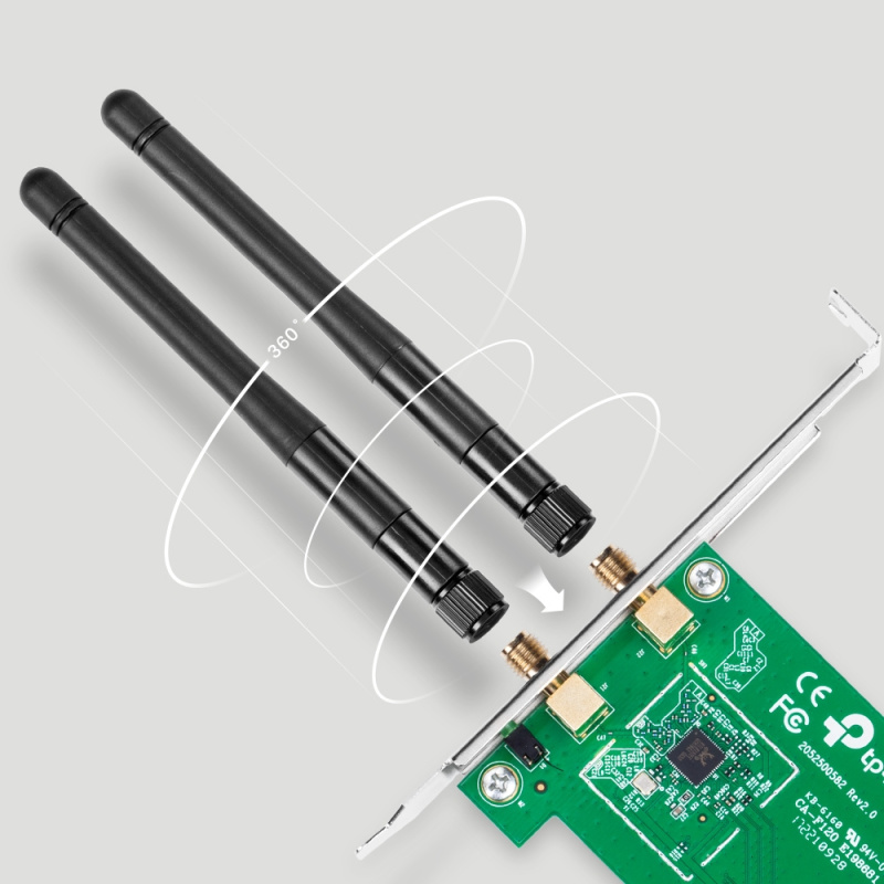 TP-Link TL-WN881ND carte réseau Interne WLAN 300 Mbit/s