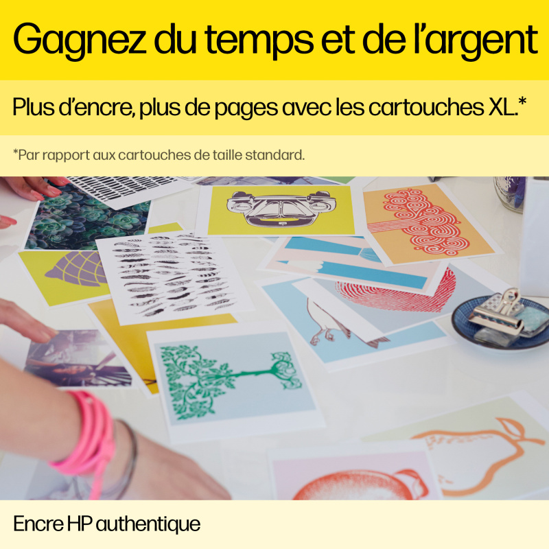 HP 711 cartouche d'encre DesignJet noir, 38 ml