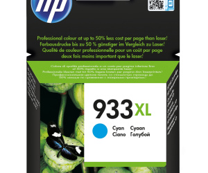 HP 933XL cartouche d'encre cyan grande capacité authentique