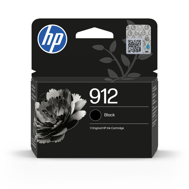 HP 912 Cartouche d'encre noire authentique