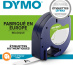 DYMO S0721510 ruban d'étiquette Noir sur blanc