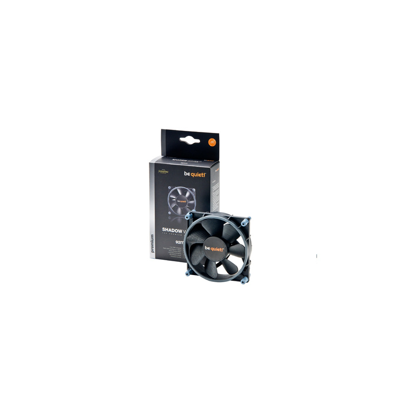 be quiet! SHADOW WINGS SW1 92mm MS Boitier PC Ventilateur 9,2 cm Noir