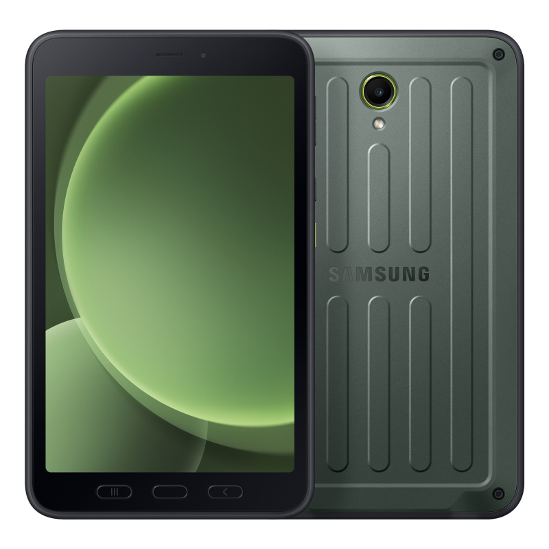 Samsung Galaxy Tab Active5 Enterprise Edition 5G Samsung Exynos LTE-TDD & LTE-FDD 128 Go 20,3 cm (8") 6 Go Wi-Fi 6 (802.11ax) Android 14 Vert