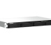 QNAP TS-464eU NAS Rack (1 U) Intel® Celeron® N5095 8 Go DDR4 0 To QNAP Turbo System Aluminium, Noir