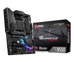 MSI MPG B550 Gaming Plus AMD B550 Emplacement AM4 ATX