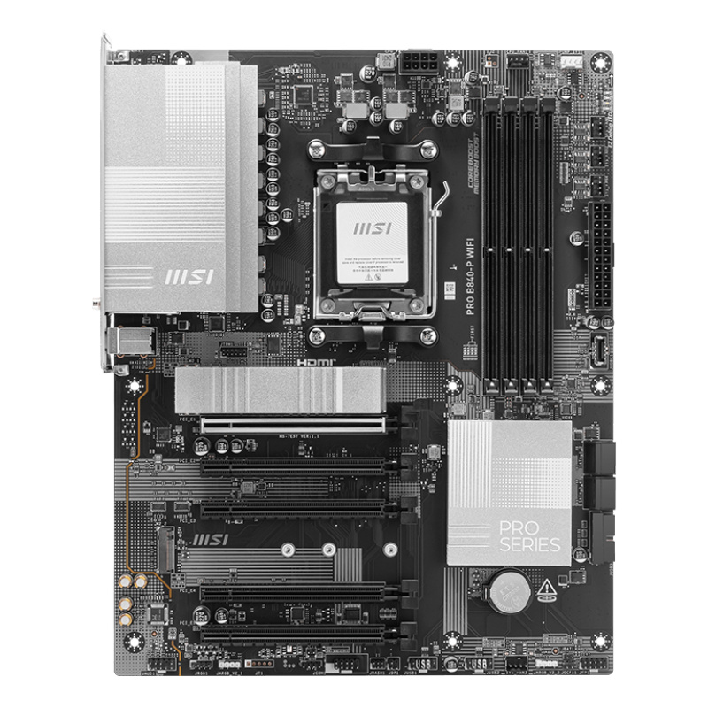 MSI PRO B840-P WIFI carte mère AMD B840 Emplacement AM5 ATX