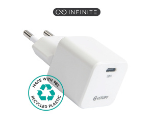 eSTUFF ES637027 chargeur d'appareils mobiles Smartphone Blanc Secteur Charge rapide Intérieure