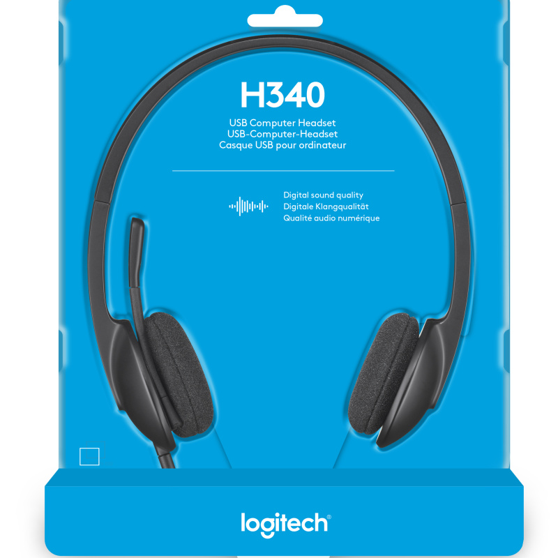 Logitech H340 USB Computer Headset Avec audio numérique