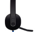 Logitech H540 USB Computer Headset Avec un son haute définition et des commandes sur l'oreillette