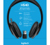 Logitech H540 USB Computer Headset Avec un son haute définition et des commandes sur l'oreillette