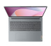 Lenovo IdeaPad Slim 3 16ABR8 AMD Ryzen™ 7 5825U Ordinateur portable 40,6 cm (16") WUXGA 16 Go DDR4-SDRAM 512 Go SSD Wi-Fi 6 (802.11ax) Windows 11 Home Français Gris
