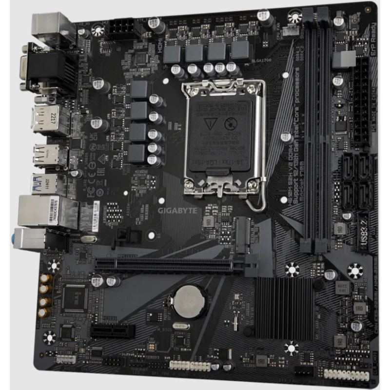 GIGABYTE H610M S2H V2 DDR4 carte mère Intel H610 Express LGA 1700 micro ATX