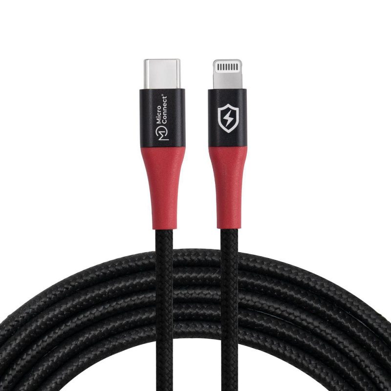 Microconnect MC-CLIGHTNING-SC câble Lightning 1,5 m Noir