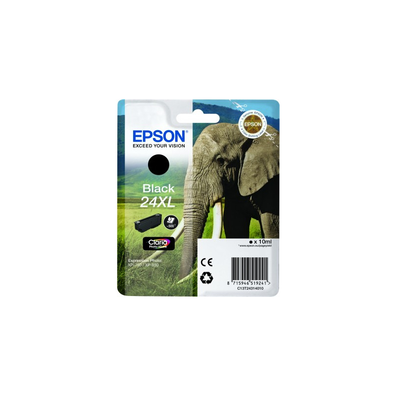 Epson Elephant Cartouche "Eléphant" - Encre Claria Photo HD N (XL)
