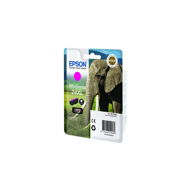 Epson Elephant Cartouche "Eléphant" - Encre Claria Photo HD M (XL)
