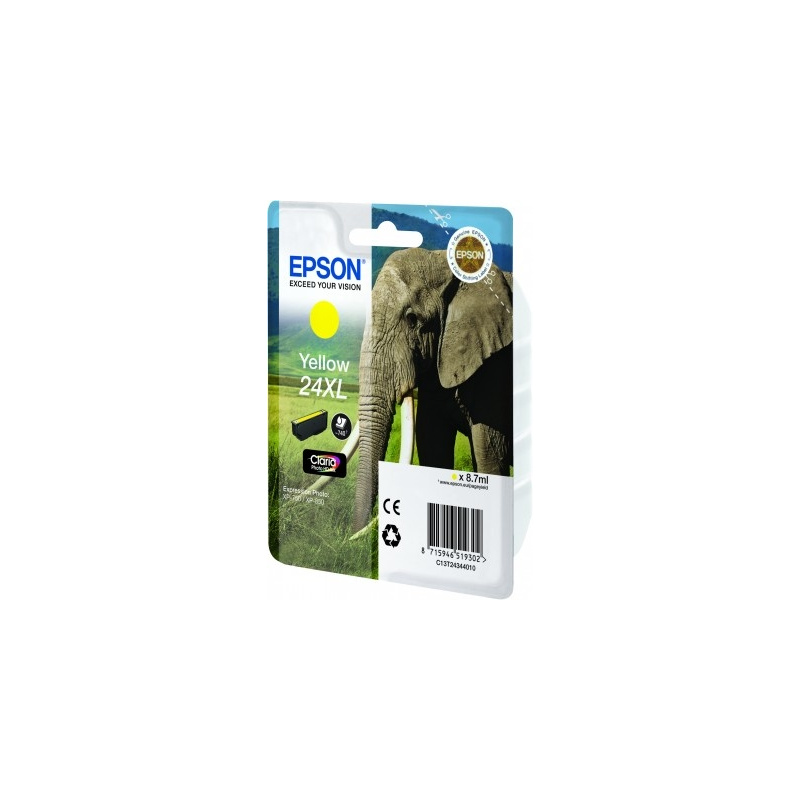 Epson Elephant Cartouche "Eléphant" - Encre Claria Photo HD J (XL)