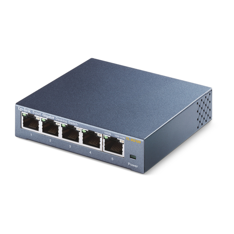 TP-Link TL-SG105 Non-géré Gigabit Ethernet (10/100/1000) Noir