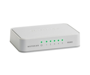 NETGEAR FS205 Non-géré Blanc
