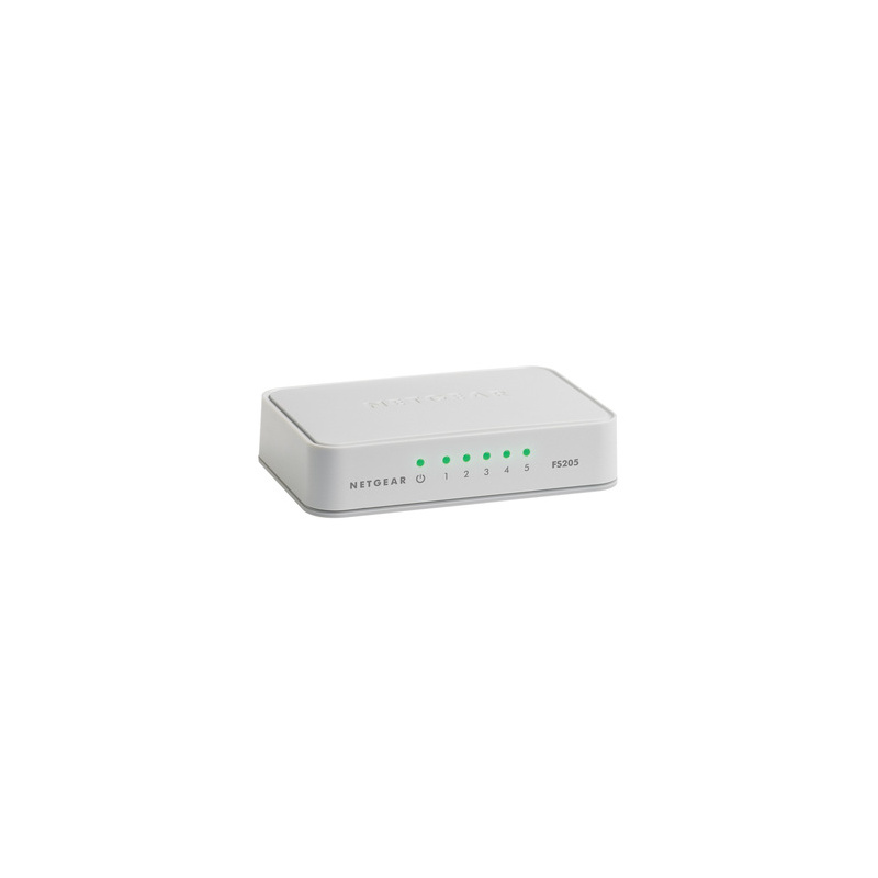 NETGEAR FS205 Non-géré Blanc