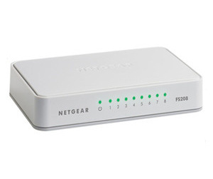 NETGEAR FS208 Non-géré Blanc
