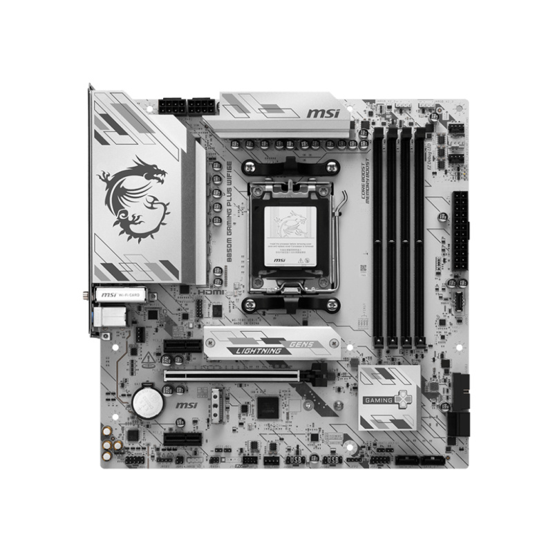 MSI B850M GAMING PLUS WIFI6E carte mère AMD B850 Emplacement AM5 micro ATX