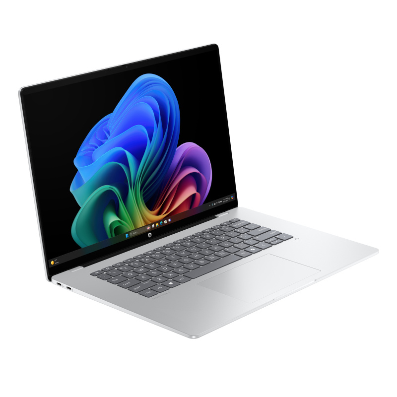 HP OmniBook 5 NGAI OmniBook 5 Next Gen AI 16-bf0010nf Copilot+ PC Snapdragon X1P-42-100 Ordinateur portable 40,6 cm (16") Écran tactile 2K 16 Go LPDDR5x-SDRAM 512 Go SSD Wi-Fi 6E (802.11ax) Windows 11 Home Argent