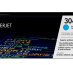 HP 304A toner LaserJet cyan authentique