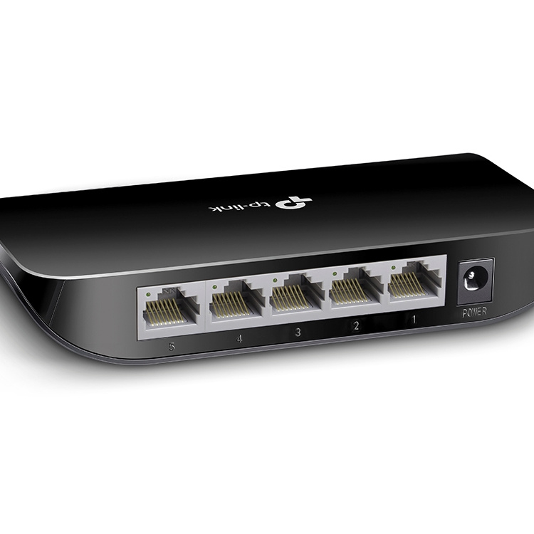 TP-Link TL-SG1005D Non-géré Gigabit Ethernet (10/100/1000) Noir
