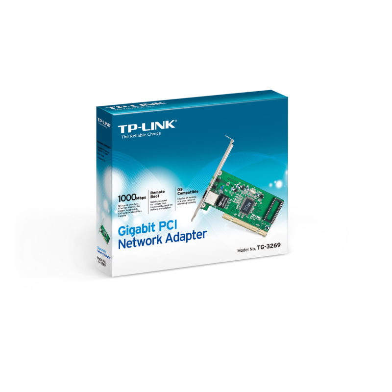 TP-Link TG-3269 carte réseau Interne Ethernet 1000 Mbit/s