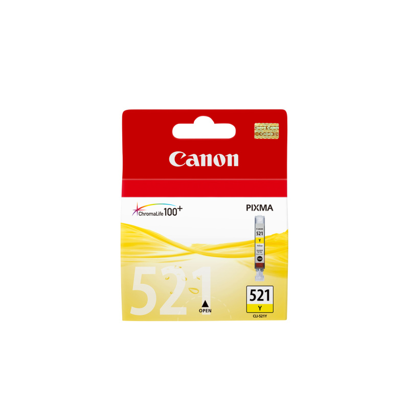 Canon Cartouche d'encre jaune CLI-521Y