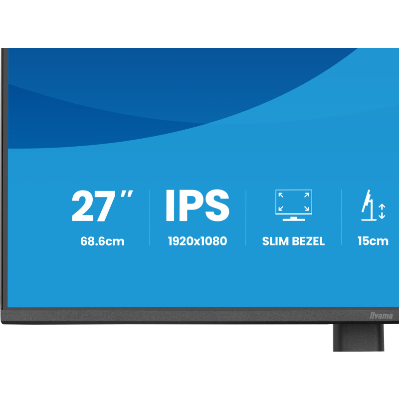 iiyama ProLite XB2793HSU-B1 écran plat de PC 68,6 cm (27") 1920 x 1080 pixels Full HD LED Noir