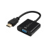 Microconnect HDMVGA2B câble vidéo et adaptateur 0,15 m VGA (D-Sub) HDMI Type A (Standard) Noir