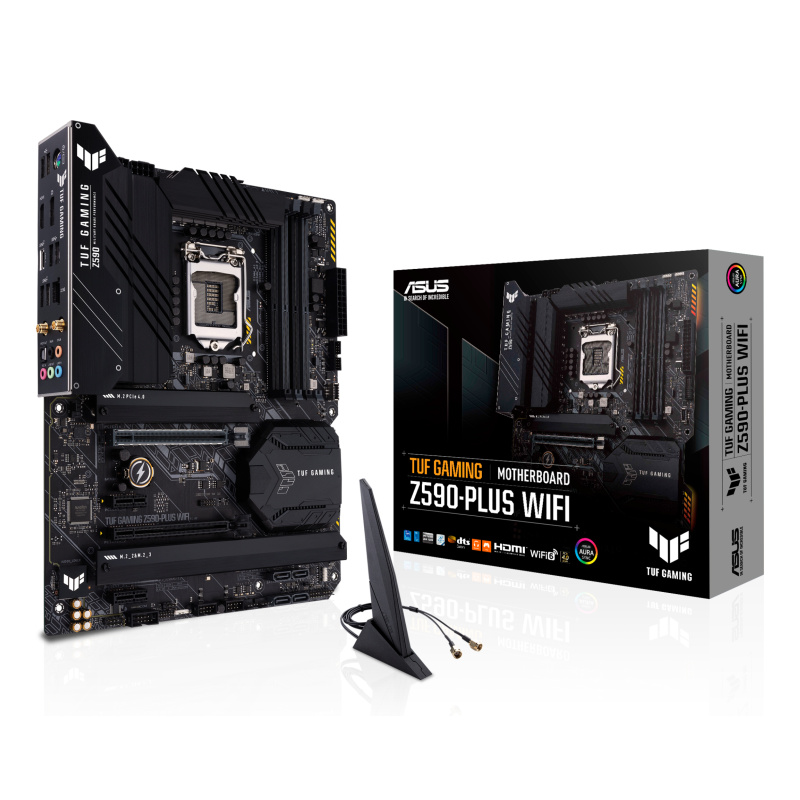 ASUS TUF GAMING Z590-PLUS WIFI Intel Z590 LGA 1200 (Socket H5) ATX