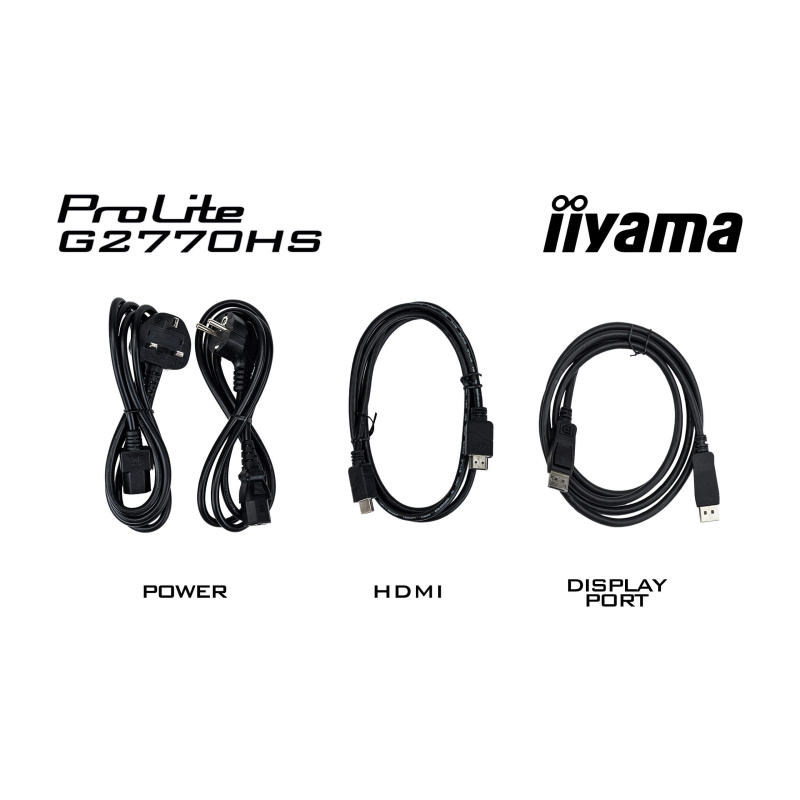 iiyama G-MASTER G2770HS-B1 écran plat de PC 68,6 cm (27") 1920 x 1080 pixels Full HD LCD Noir